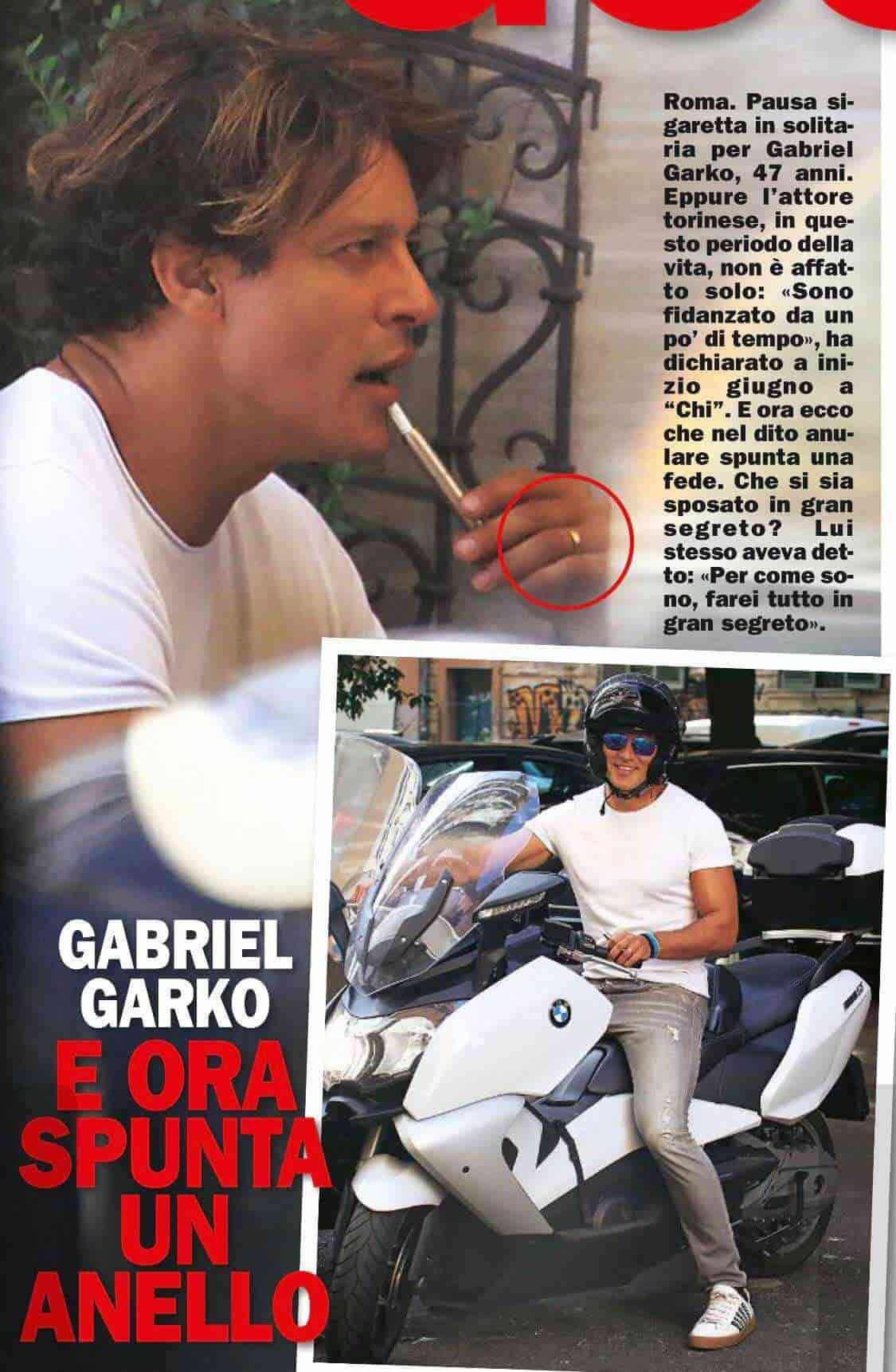 Gabriel Garko Si Sposato Le Foto Svelano La Verit