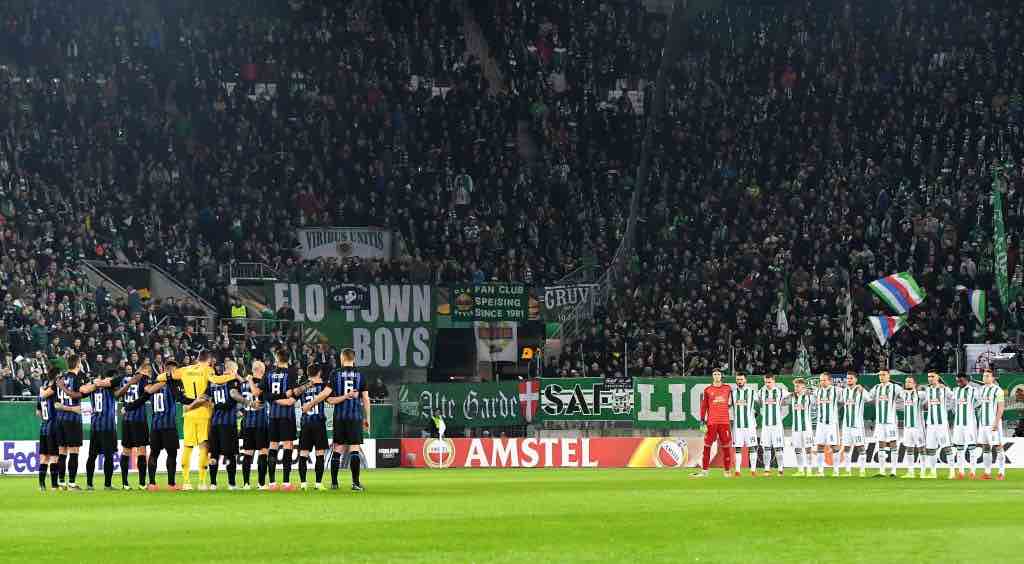 INTER RAPID VIENNA formazioni