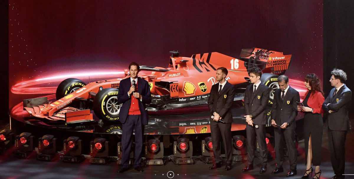 La nuova Ferrari SF1000