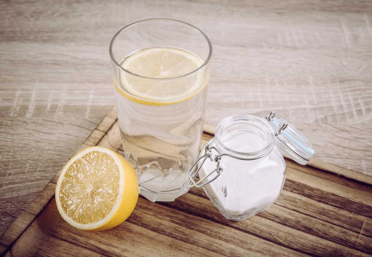 acqua limone bicarbonato