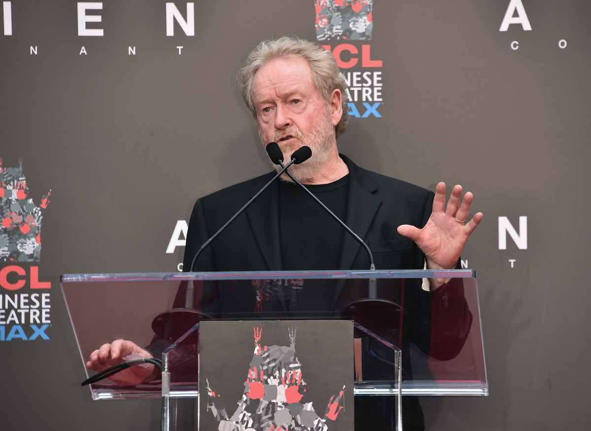 Ridley Scott, nuovi progetti e futuro incerto per via del Coronavirus