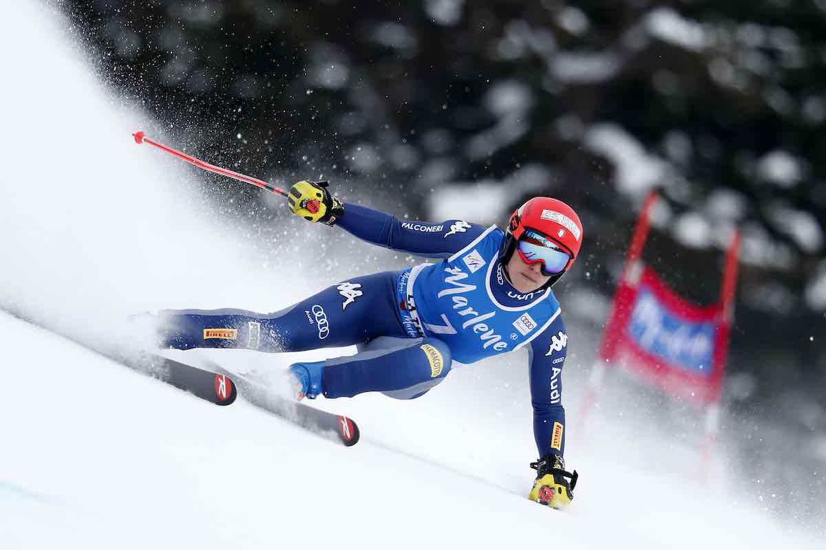 Federica Brignone, campionessa anche nell'emergenza