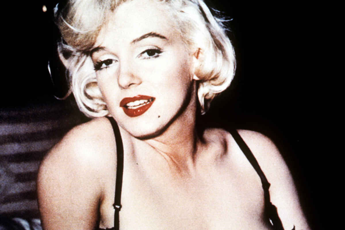 Primo piano di Marilyn Monroe