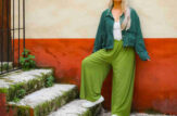 Outfit verde da sfoggiare