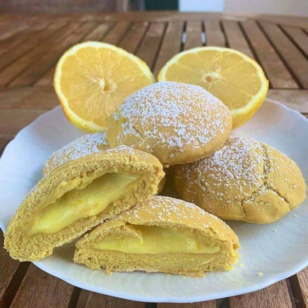 Grisbì al limone, senza zucchero, 96 calorie!