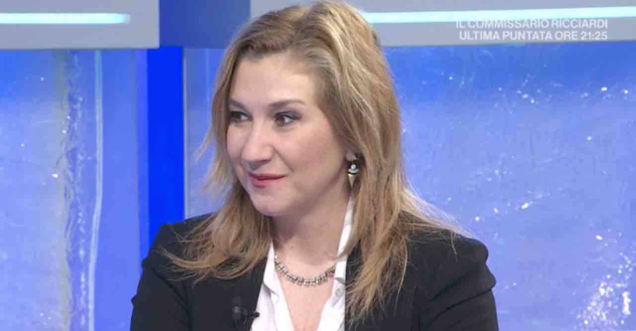 Serena Bortone, gaffe in diretta con Ermal Meta (Screenshot Raiuno)