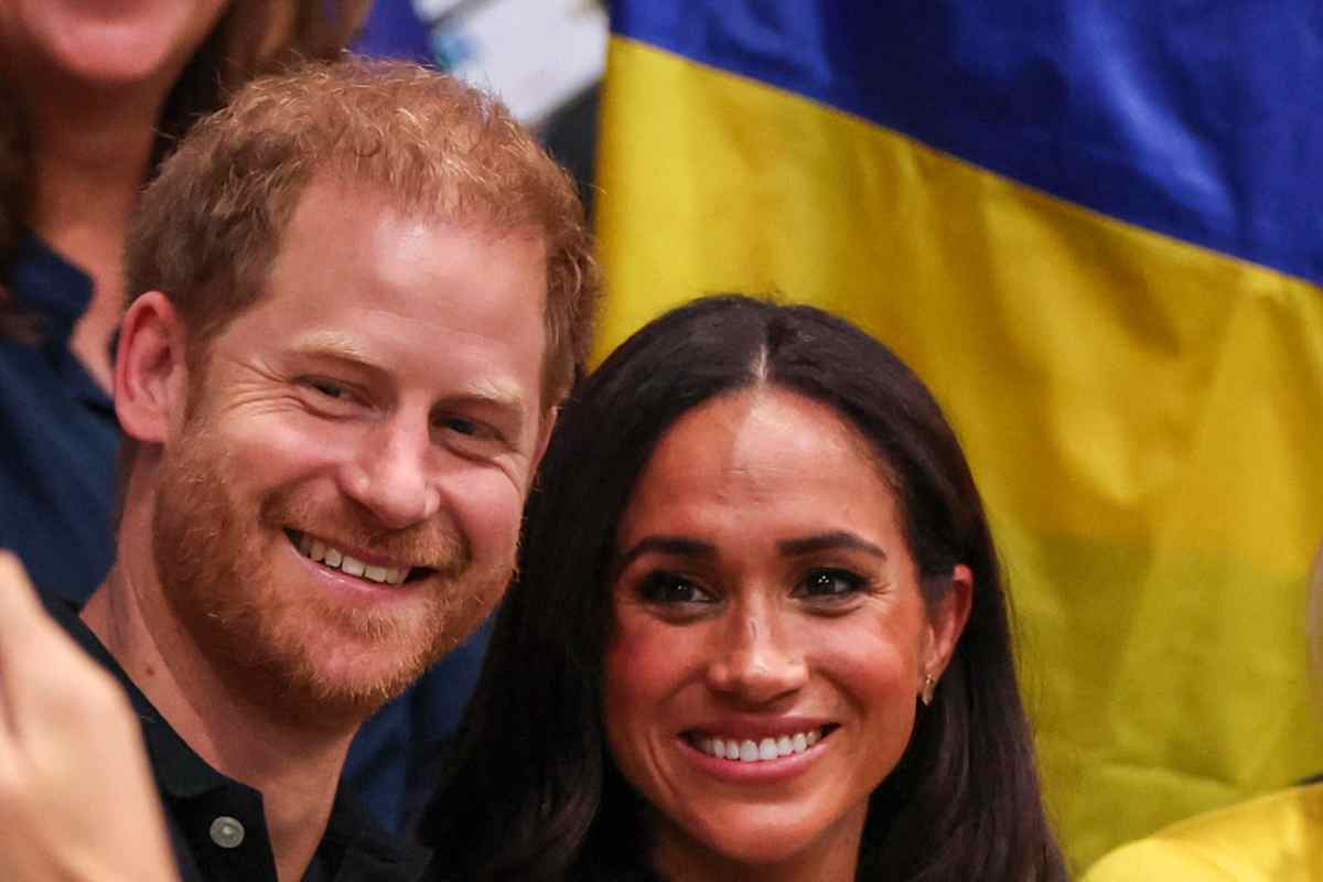 Harry e Meghan felici