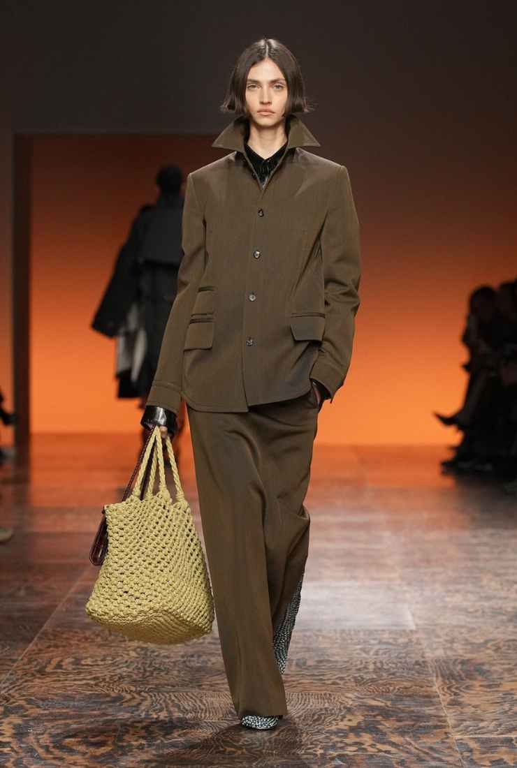 modella Bottega Veneta FW24