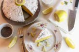 chiffon cake al limone e te