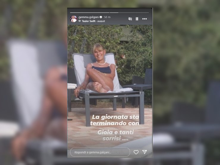 La foto di bikini di Gemma Galgani