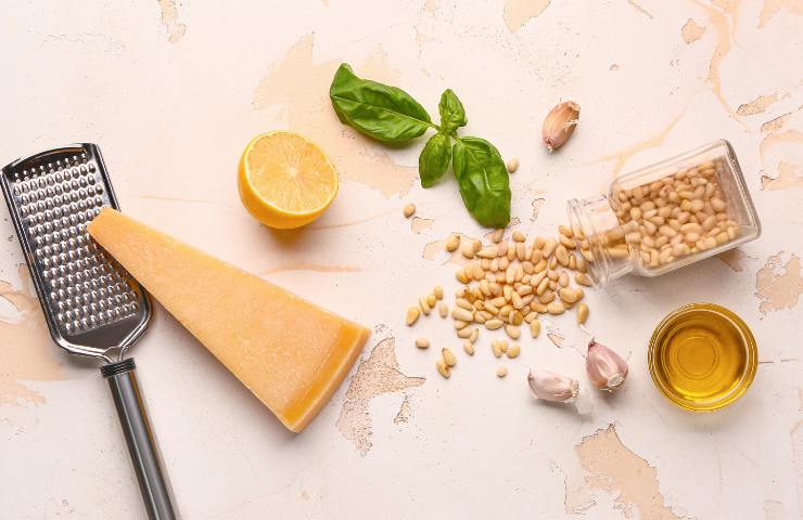 ingredienti per il pesto