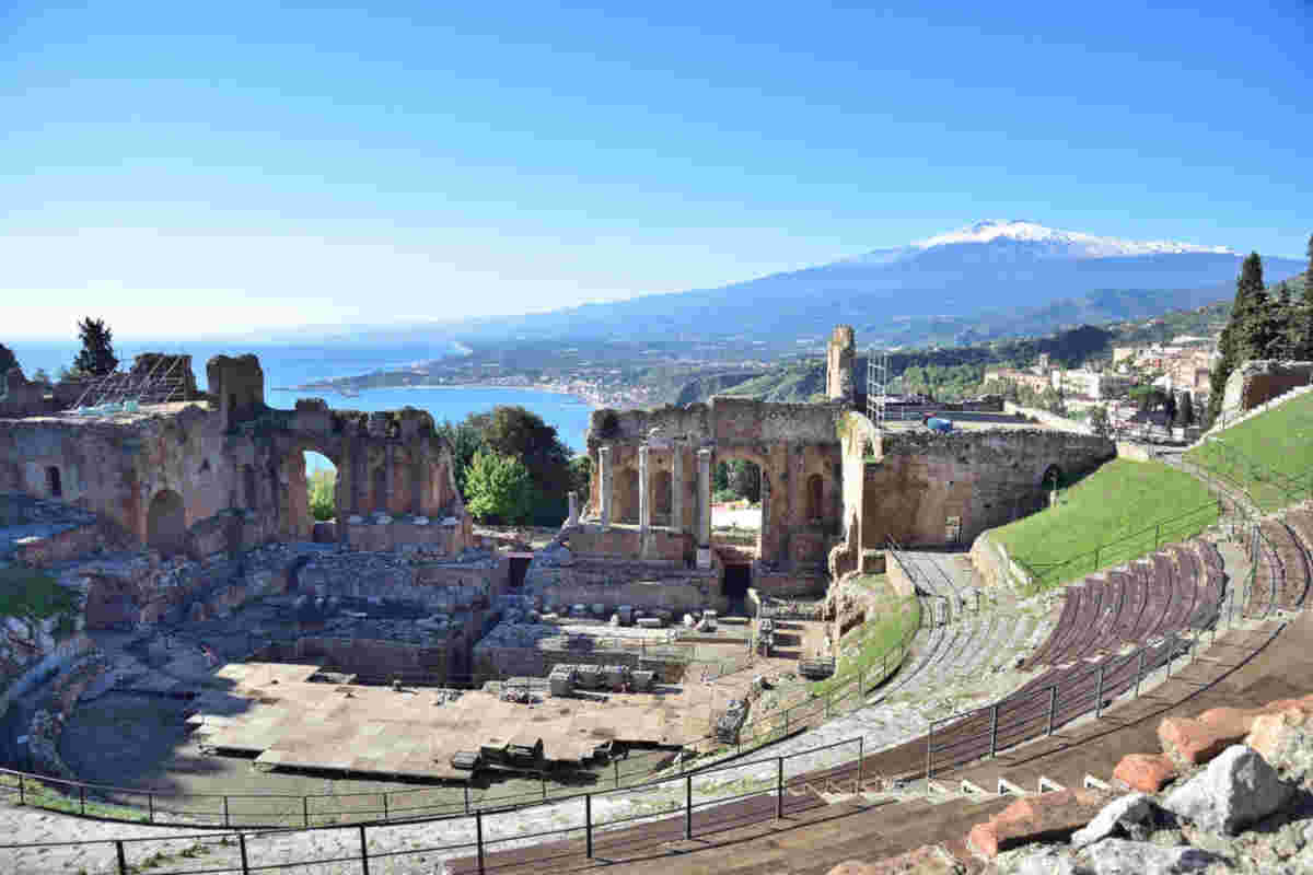 Taormina, in autunno in Sicilia