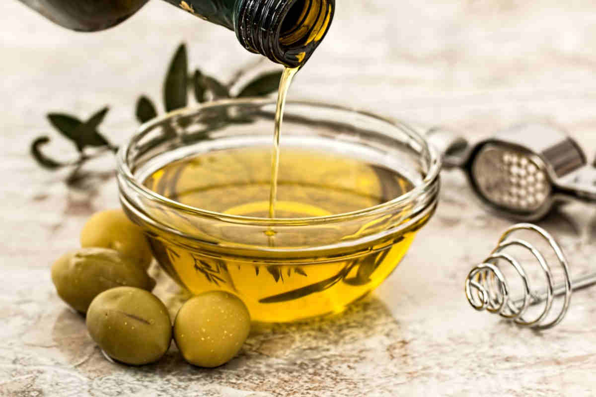 Olio di oliva da usare per il mascara secco