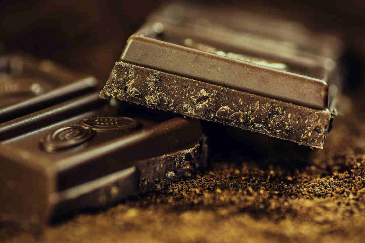 Cioccolato, spuntino gustoso