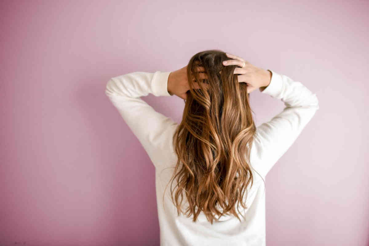 Capelli con acqua di riso