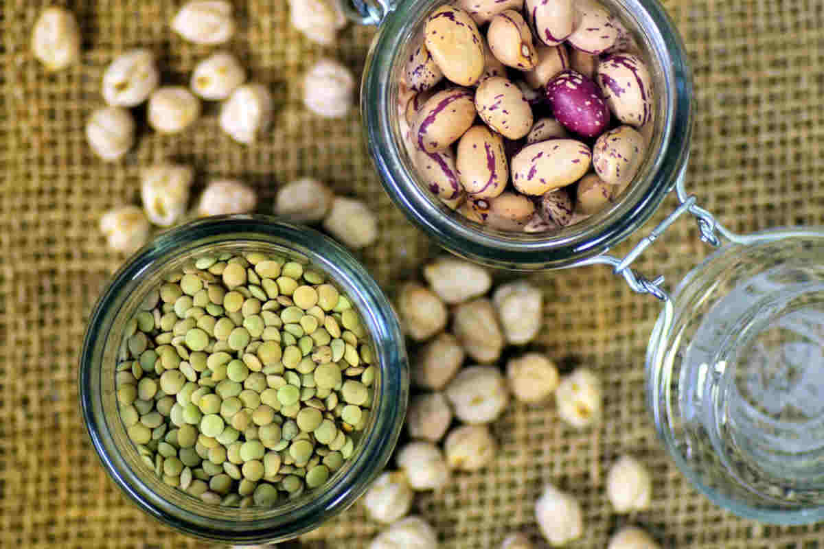 Legumi per allungare i capelli