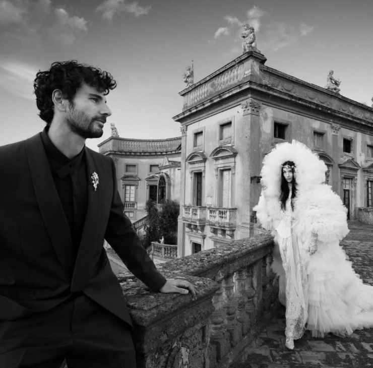 Mariacarla Boscono e Claudio Stecchi matrimonio