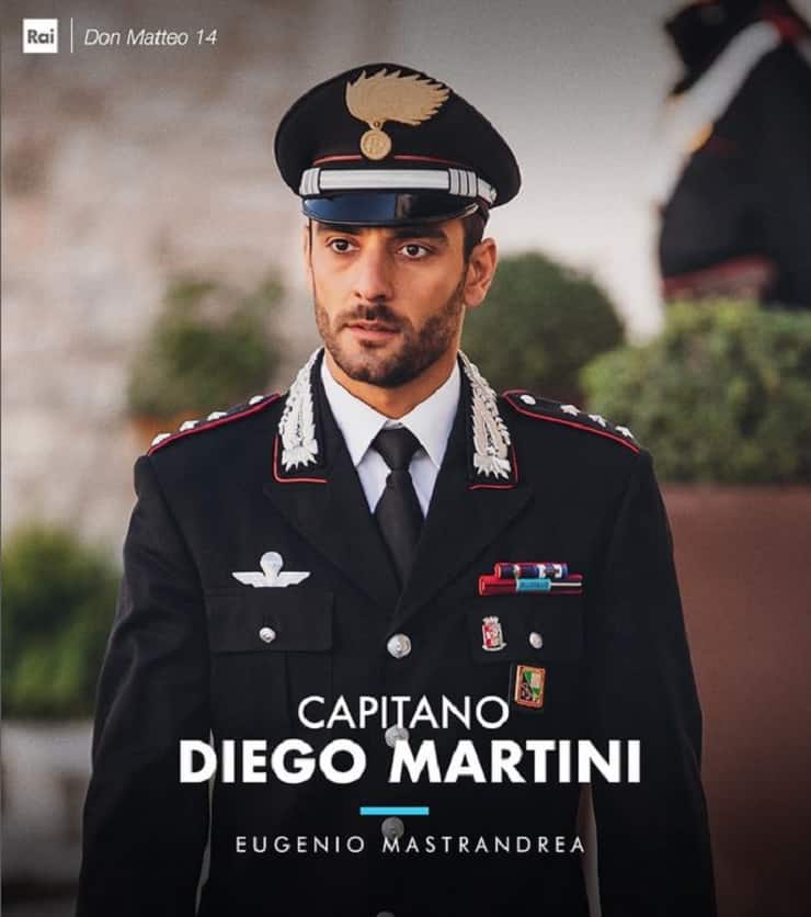 eugenio mastrandrea nei panni del capitano di don matteo